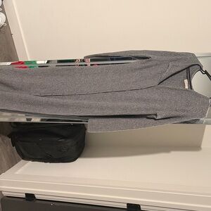 Abercrombie & Fitch Gray Ribbed Dress